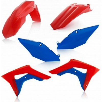Acerbis Plastový kit pro CRF 450R17/18 CRF 250R 18 červená/modrá červená/modrá – Sleviste.cz