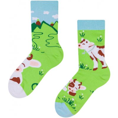 Dedoles Veselé dětské ponožky Šťastná kráva