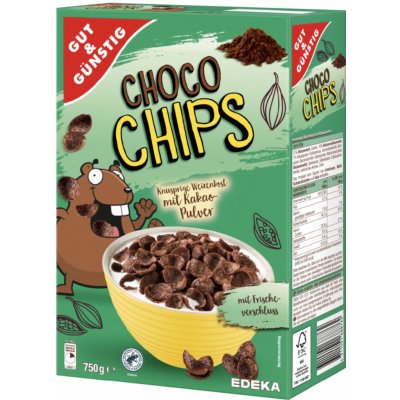 G&G Choco Chips čokoládové lupínky 750 g – Zboží Mobilmania