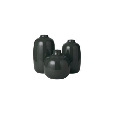 Blomus CEOLA set 3 váz lesklé černé – Hledejceny.cz