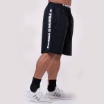 Nebbia šortky s pruhy 177 černé – Zboží Mobilmania