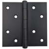 Satos Kloubový závěs 100x100mm tl.1,6mm černý mat
