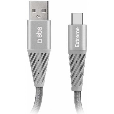 SBS TECABLEUNRETCK USB-C/USB, 1,5m, šedý – Zbozi.Blesk.cz