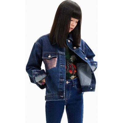 Desigual bunda Agnes dark denim – Sleviste.cz