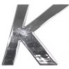 Nárazník 3D logo Znak samolepicí K