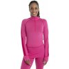 Dámské sportovní tričko Icebreaker ZoneKnit 260 LS Half Zip Tempo/Electron Pink