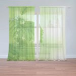 Záclony Listy 2: 2 ks - 150x250 cm - Sablio – Hledejceny.cz
