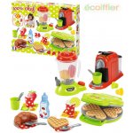 Écoiffier vaflovač 100% Chef s mixérem kávovarem a vaflemi 3+28 doplnků – Zboží Mobilmania