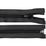 Pro Háčkování Spirálový zip No 5 dělitelný 30 cm černý – Zboží Dáma