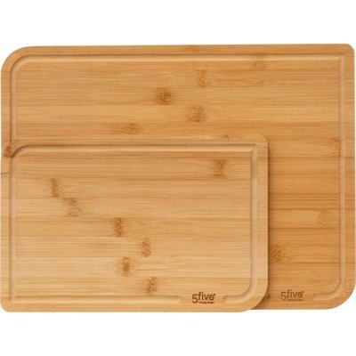 5five Simply Smart Sada bambusových prkének, 2 kusy hnědá – Hledejceny.cz