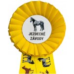Kokarda jednořadá KONÍCI průměr 8 cm – Zboží Dáma