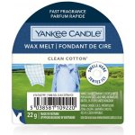 Yankee Candle Clean Cotton vonný vosk 22 g – Zboží Dáma