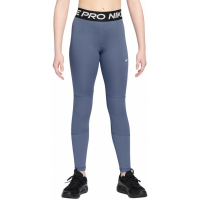 Nike Girls Pro Dri-Fit world Modrý – Zboží Dáma