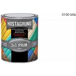 Barvy a laky Hostivař Prim 3v1 S2177 0100 bílá 0,6L – HobbyKompas.cz
