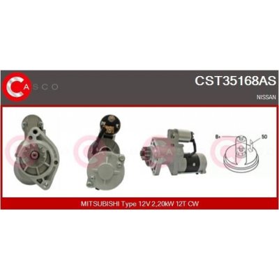 Startér CASCO CST35168AS – Hledejceny.cz