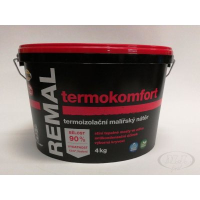 Barvy a laky Hostivař REMAL Termokomfort 4kg – Zbozi.Blesk.cz