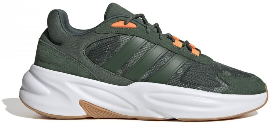 adidas Ozelle Cloudfoam Trainers Mens Green/Whi/Camo