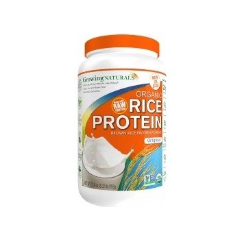 Growing Naturals Rice Protein Isolate Powder 459 g