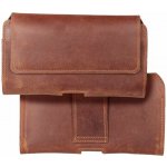 Royal Crazy Horse 3XL hnědé pro telefony do 17 x 9 x 1,5cm – Hledejceny.cz