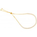 Franco Bene Tennis náramek pozlacený 2906 – Zboží Dáma