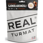 Real Turmat čokoládové musli s jahodami 350 g – Zboží Dáma
