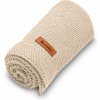 Dětská deka Sensillo Bavlněná pletená deka béžová
