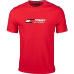 Tommy Hilfiger Essentials Big Logo SS Tee primary red – Sleviste.cz