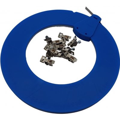 Hadicová spona-nekonečný pás W2 30mx9mm v boxu s posuvníkem, 50ks zámků BRADAS – Sleviste.cz