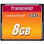 Transcend CompactFlash 8 GB TS8GCF133 – Zboží Živě