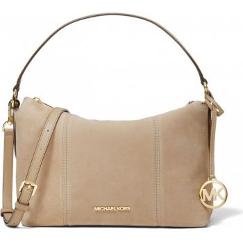 Michael Kors Brooke medium suede shoulder bag bisque od 5 760 K