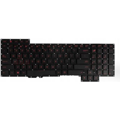 Asus ROG G751JT-CH71 G751JT-T7004H Klávesnice – Hledejceny.cz