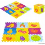 Iplay Pěnová podložka pro děti ovocné puzzle 9 prvků 86x86cm – Zboží Dáma
