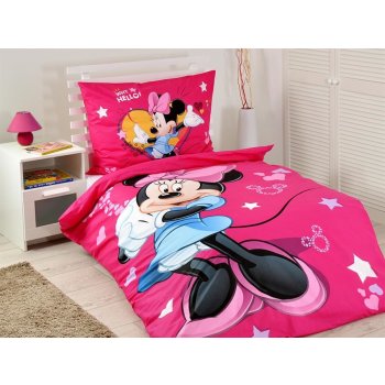 Jerry Fabrics Povlečení Minnie 2016 140x200 70x90