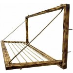 ČistýStyl Nástěnný sušák tmavý 8582000069147 – Hledejceny.cz