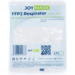 JoyMask FFP2 respirátor bílý 5 ks – Zboží Mobilmania