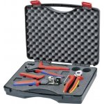 KNIPEX Sada nářadí pro Fotovoltaiku Knipex - s kleštěmi Knipex 121211, 9516165 a 9743200, v kufru (979101) – Zbozi.Blesk.cz