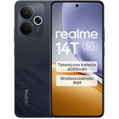 realme 14T 8GB/256GB Obsidian Black – Zboží Mobilmania