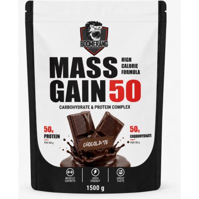 Boomerang Nutrition Mass Gain 50 1000 g – Hledejceny.cz