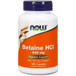 Now Foods Foods Betaine HCl 120 kapslí – Hledejceny.cz