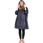 4Home beránková mikina mikroplyš Antracit – Sleviste.cz