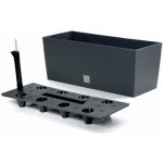 Prosperplast Rato case Samozavlažovací truhlík 60 x 25 x 24 cm antracit – Sleviste.cz