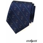 Avantgard luxusní pánská kravata se vzorem Golf tmavě modrá – Zboží Mobilmania