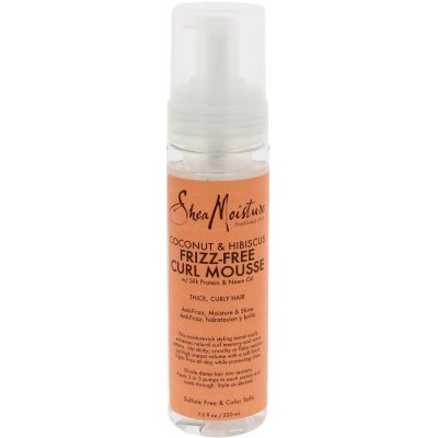 Shea Moisture Coconut & Hibiscus Frizz-Free Curl Mousse stylingová pěna 220 ml – Sleviste.cz