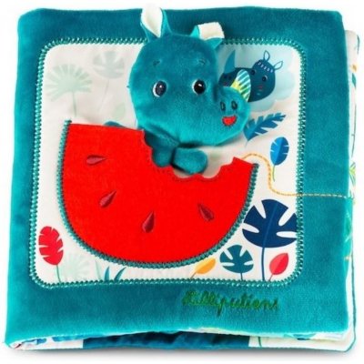 Lilliputiens textilní knížka Nosorožec Marius hledá tatínka – Zboží Dáma