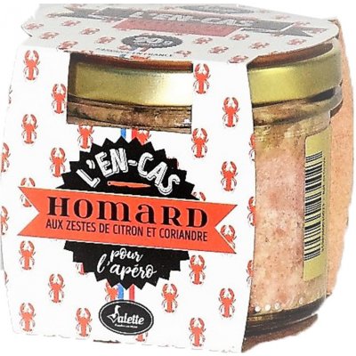 Valette Humrová terina s citronovou kůrou a koriandrem Terrine de homard au zeste de citron et coriandre 90 g