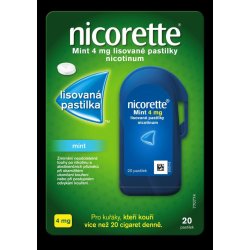 NICORETTE MINT ORM 4MG PAS CMP 4X20