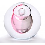 Artcristal Bohemia Skleněné těžítko koule 07, Růžová / Kouřově černá, 6 cm | České sklo z rodinné sklárny – Hledejceny.cz