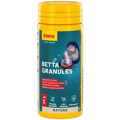 Sera Betta Granules Nature 24 g – Zboží Mobilmania