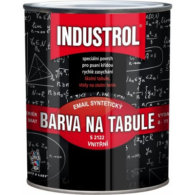 Barvy A Laky Hostivař Industrol S2122 barva na tabule 0,6l - černá 0199