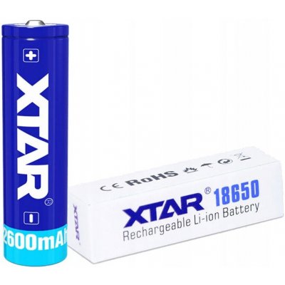 XTAR 18650 Li-ION 2600mAh 3,7V – Zboží Živě